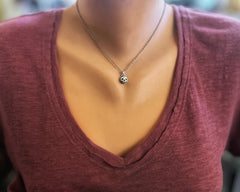 Tiny Skull Necklace