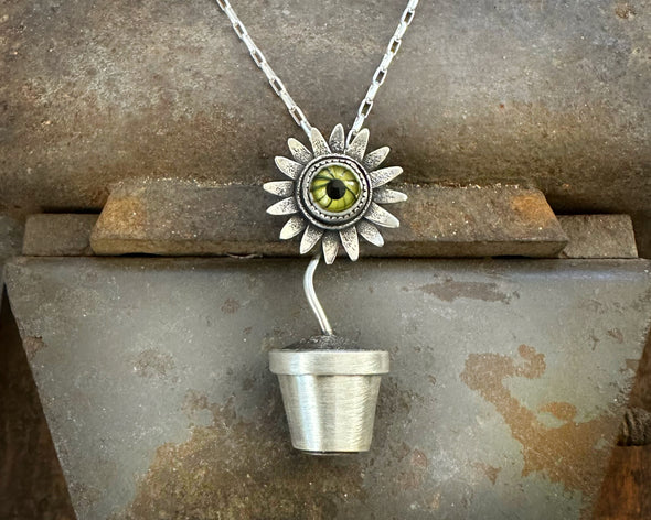 Odd Flowerpot Necklace #1