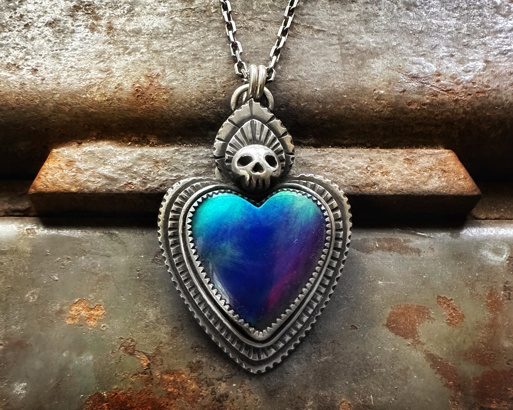 Aurora Opal Skully Sacred Heart