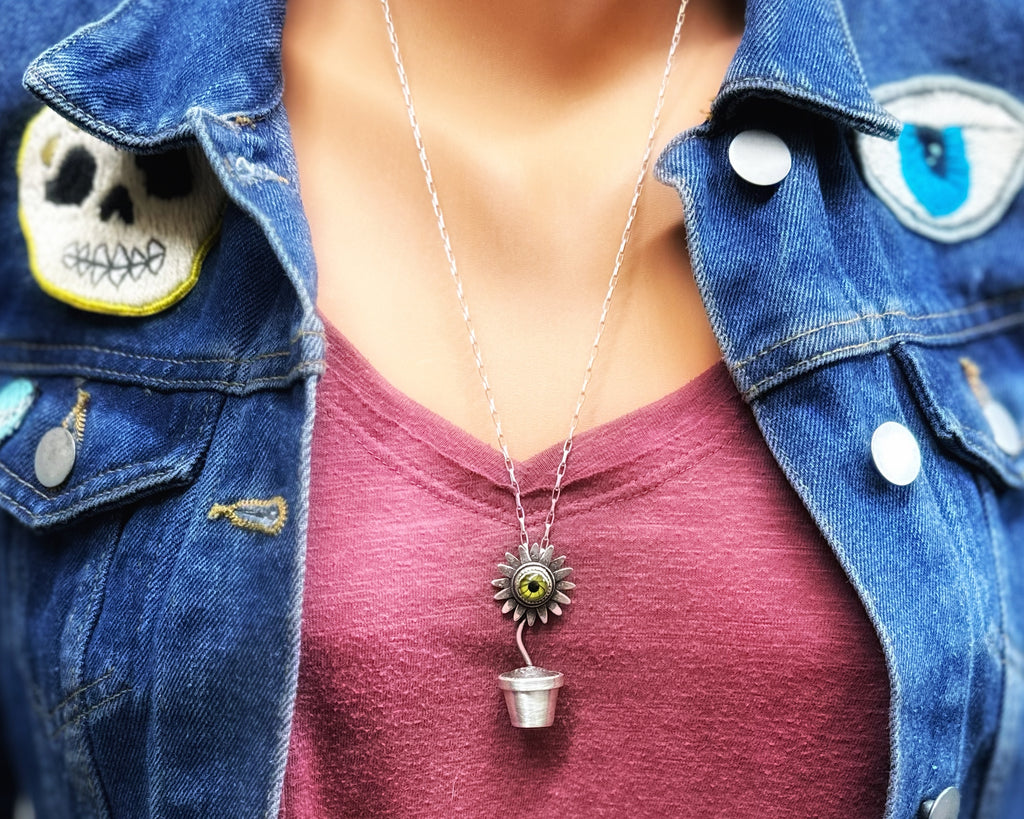 Odd Flowerpot Necklace #1