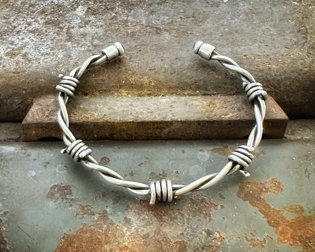 Barbed Wire Cuff 7”