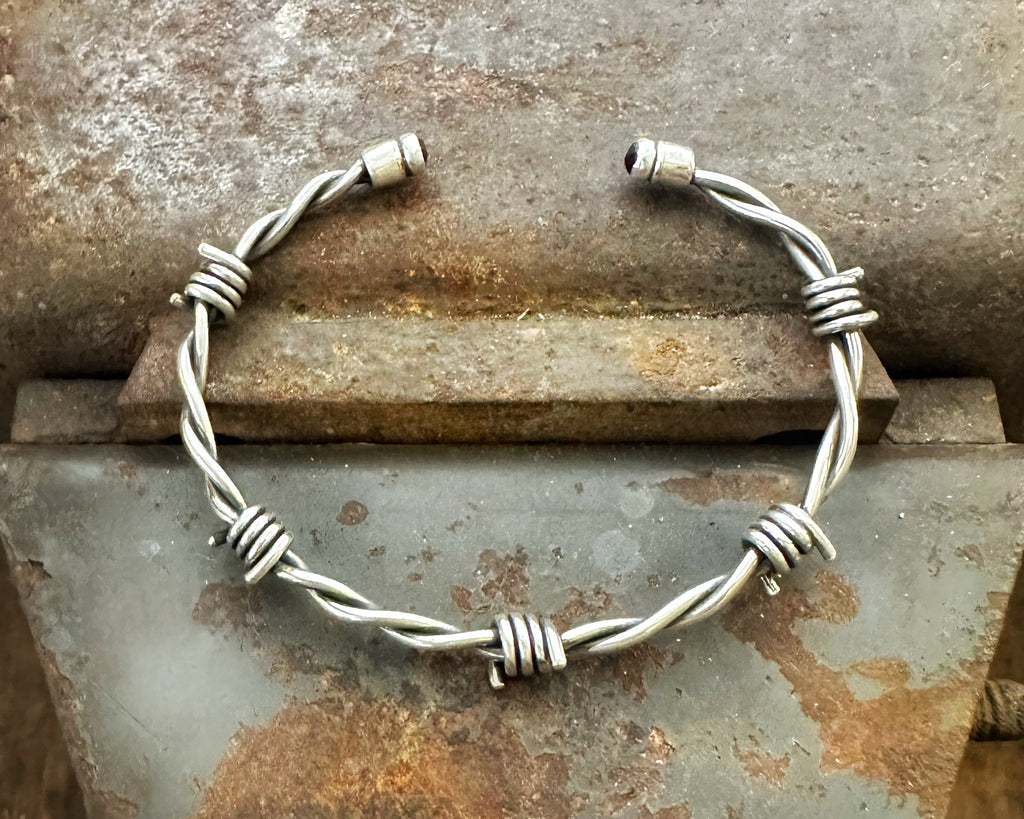 Barbed Wire Cuff 8”