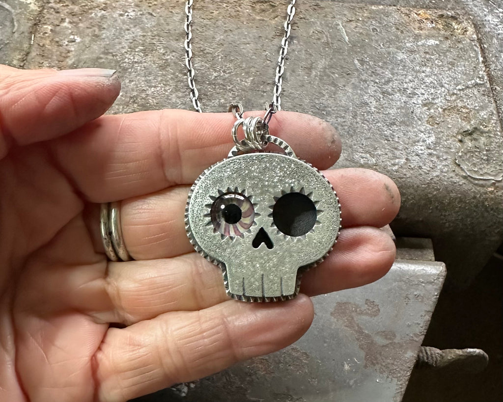 Wonky Eye Skull #3
