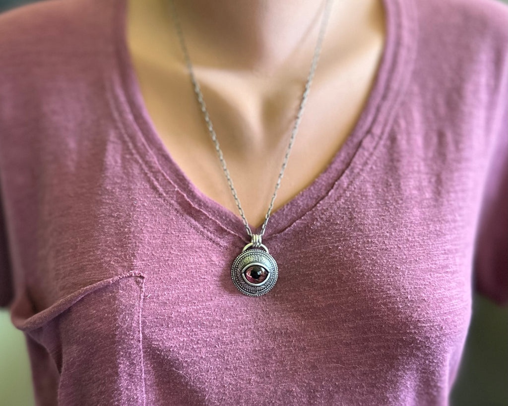 Glass Eye Necklace #2