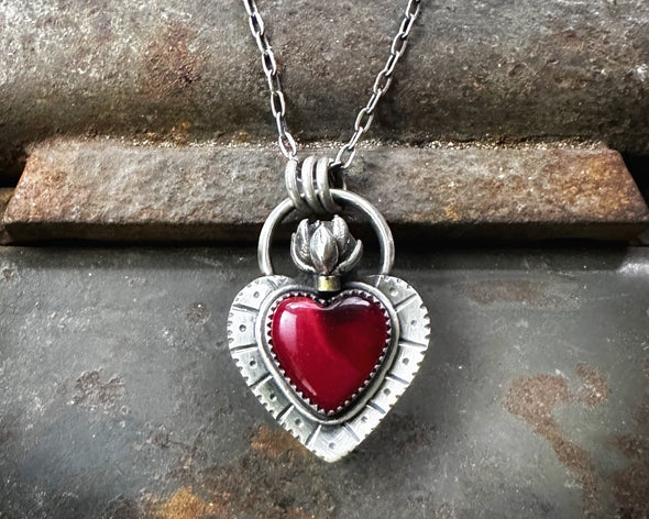 Sacred Heart with Rosarita Heart #5