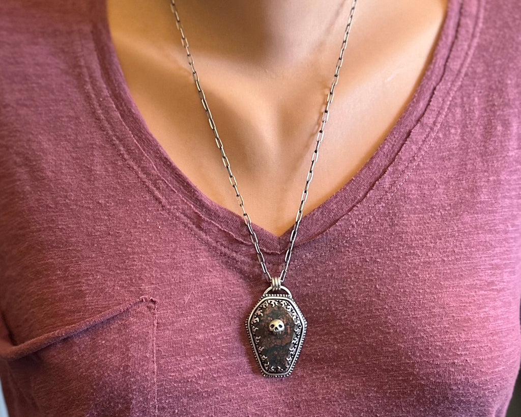 Coffin Necklace