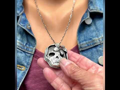 Skull with Flower #1