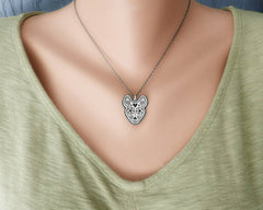 Rat Sugar Skull Necklace