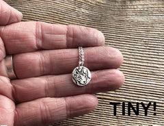 Tiny Sphynx Cat  Necklace