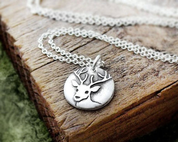 Tiny Deer Necklace