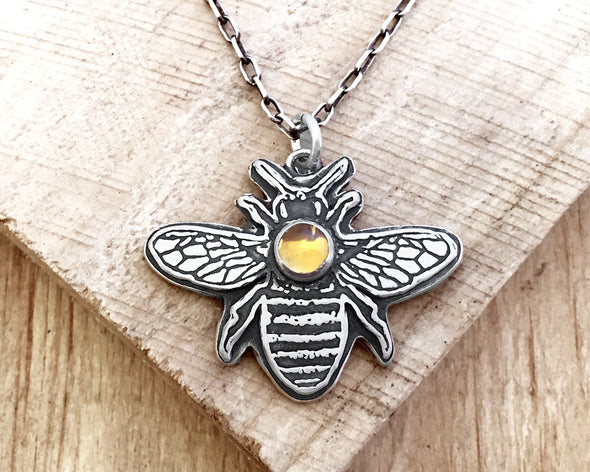 Honey Bee necklace