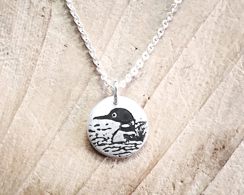 Tiny Loon Necklace