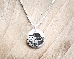 Tiny Loon Necklace