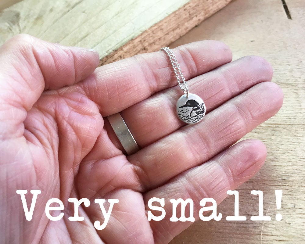 Tiny Loon Necklace