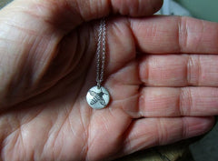 Tiny Honey Bee Necklace