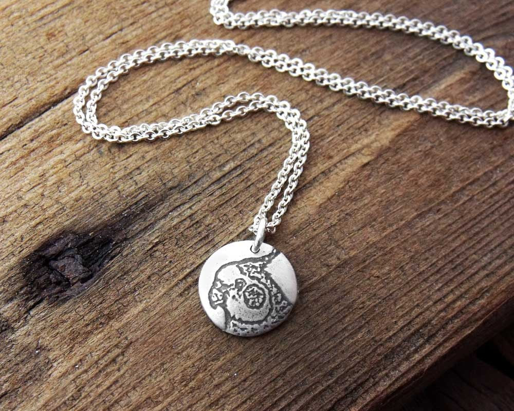 Tiny Cockatiel Necklace