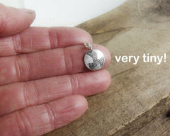 Tiny Red Tail Hawk Necklace