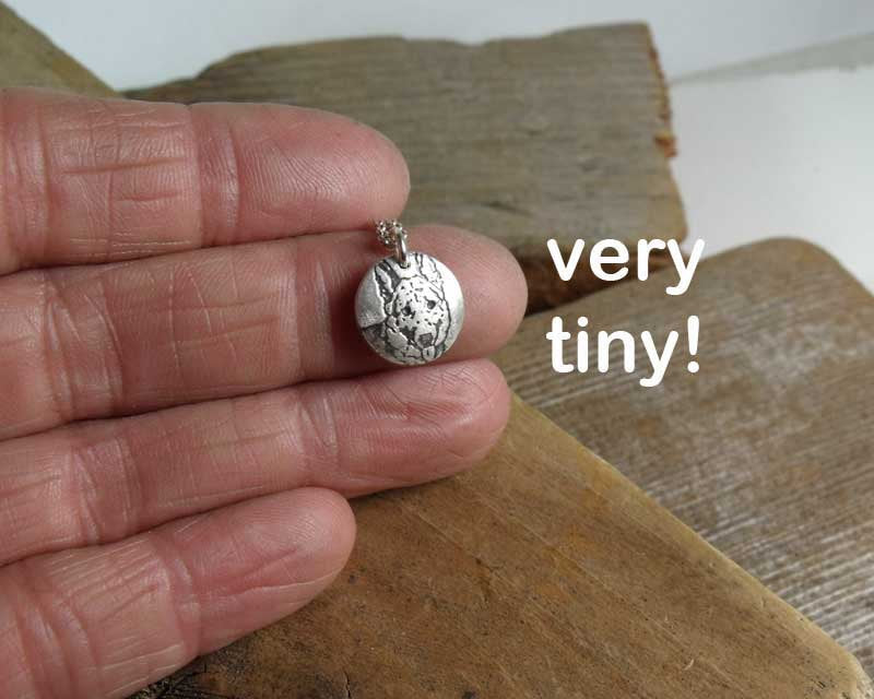 Tiny German Shepherd Necklace