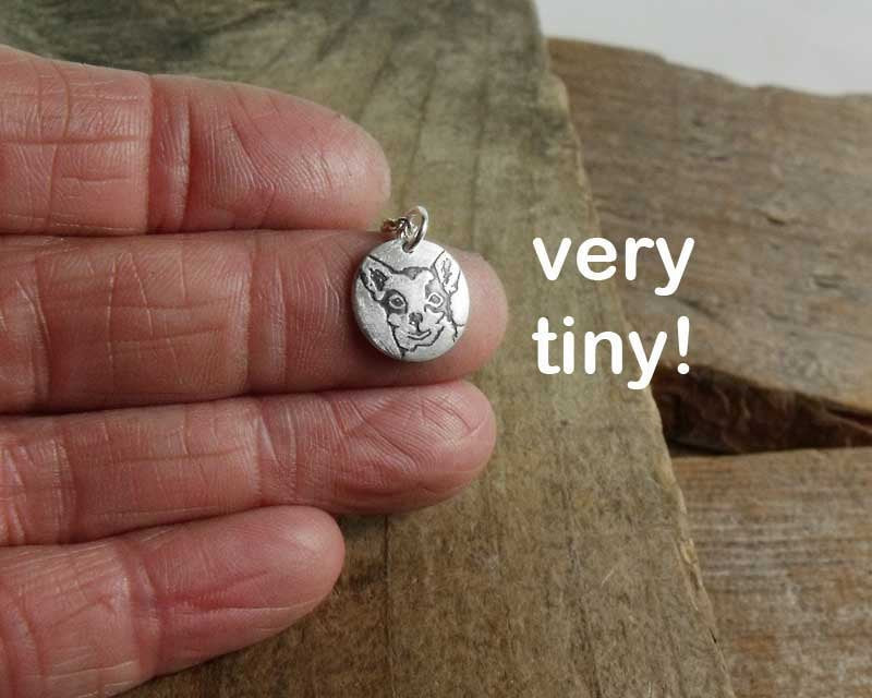 Tiny Chihuahua Necklace