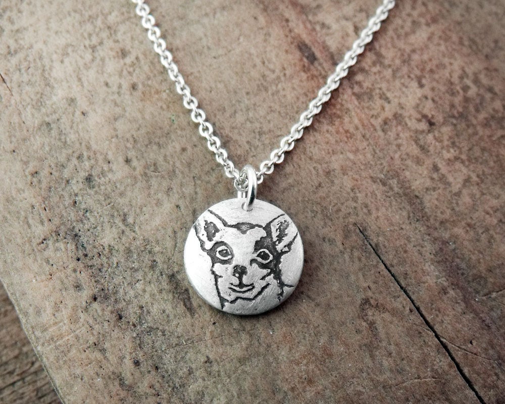 Tiny Chihuahua Necklace