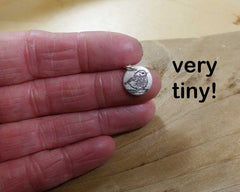 Tiny Chickadee Necklace