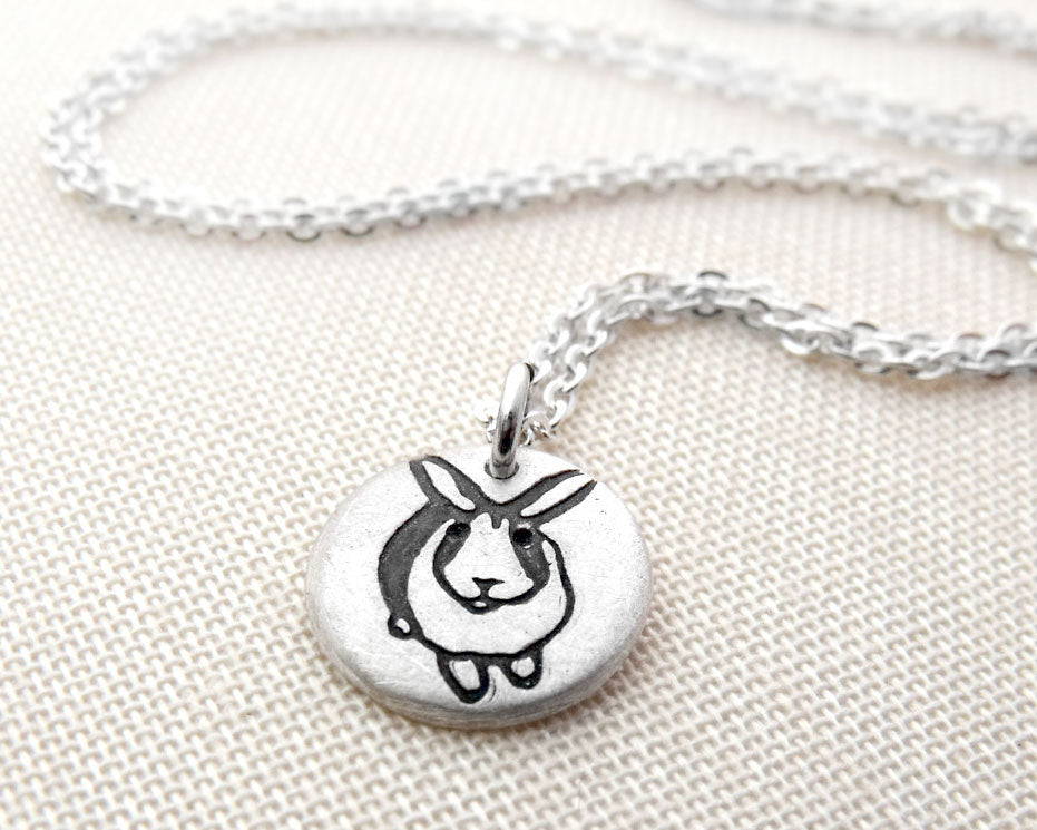 Tiny Bunny Rabbit Necklace