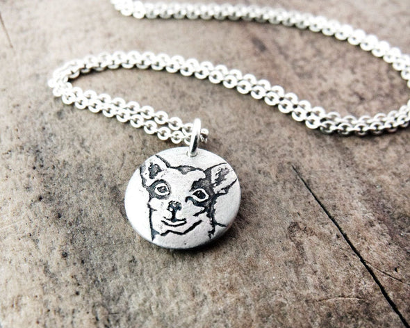 Tiny Chihuahua Necklace