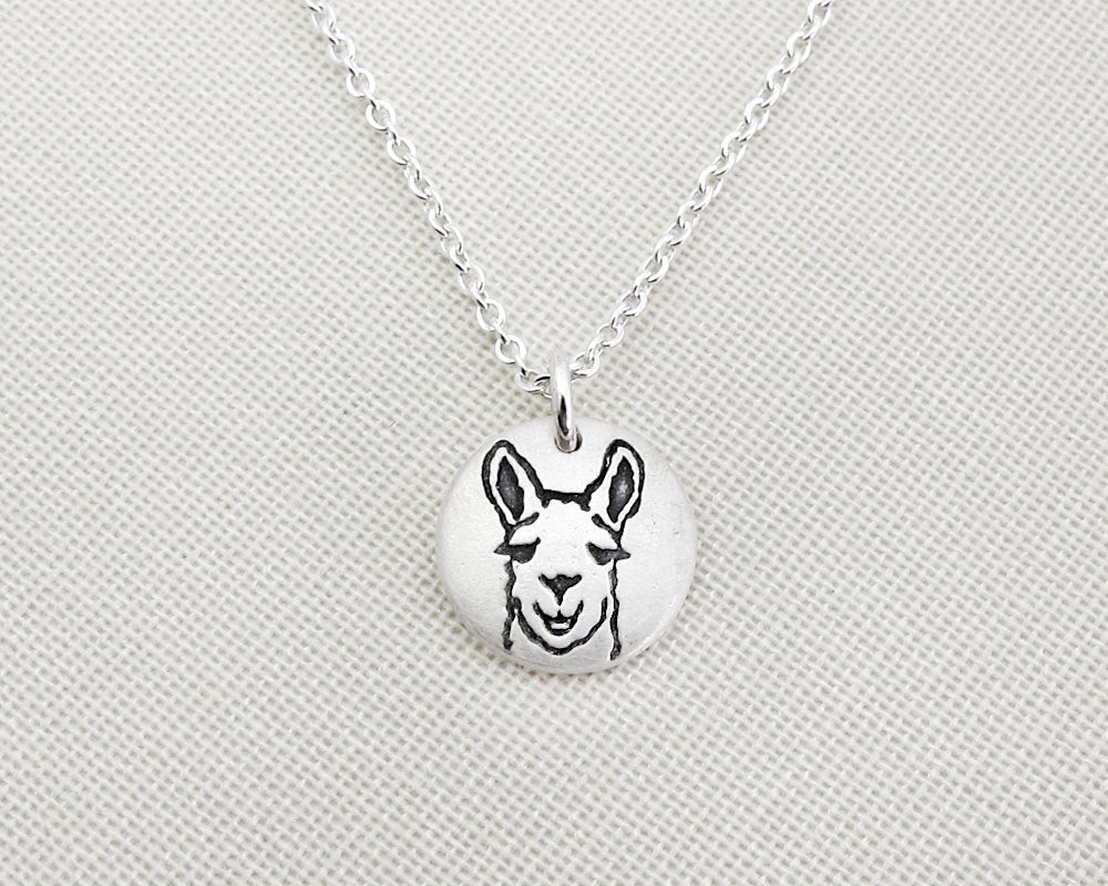 Tiny Llama Necklace