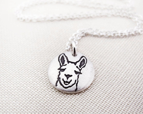 Tiny Llama Necklace