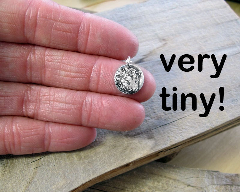 Tiny Opossum Necklace