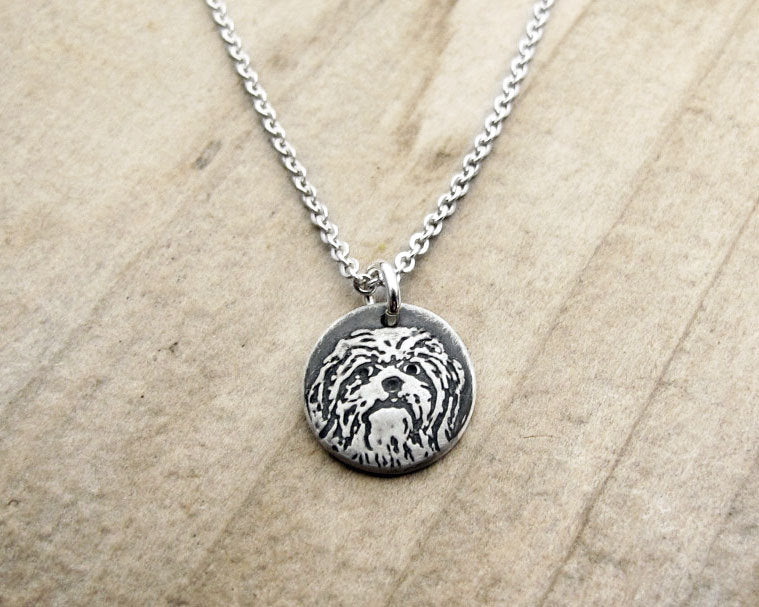 Tiny Shih Tzu Necklace