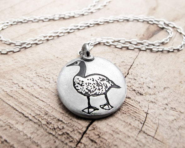 Little Canada Goose Necklace