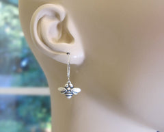 Very Tiny Bee Earrings