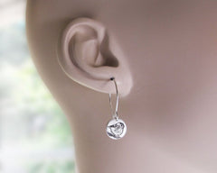 Tiny Chickadee Earrings