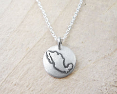 Tiny Mexico Necklace