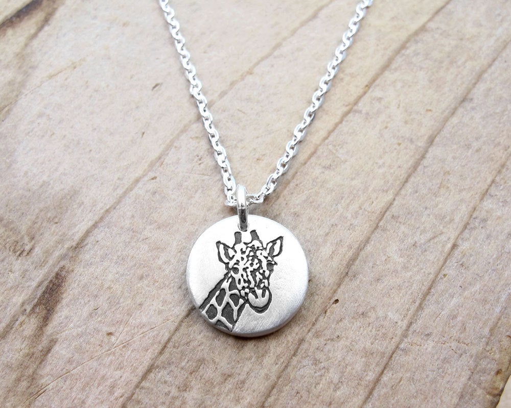 Tiny Giraffe Necklace