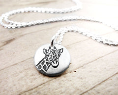 Tiny Giraffe Necklace
