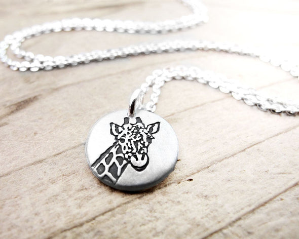 Tiny Giraffe Necklace