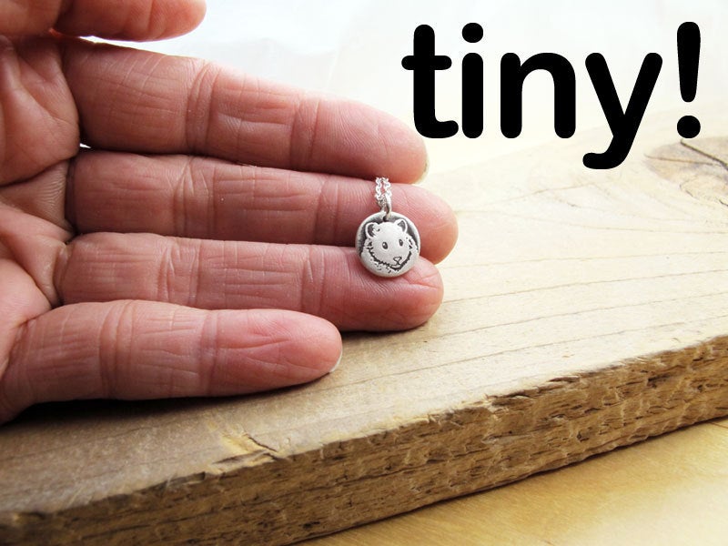 Tiny Hamster Necklace