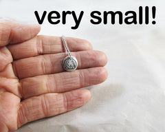 Tiny Lop Eared Rabbit Necklace