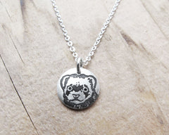 Tiny Ferret Necklace