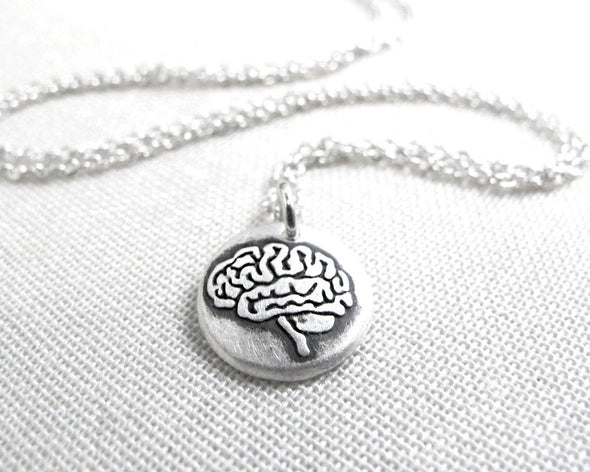 Tiny Brain Necklace