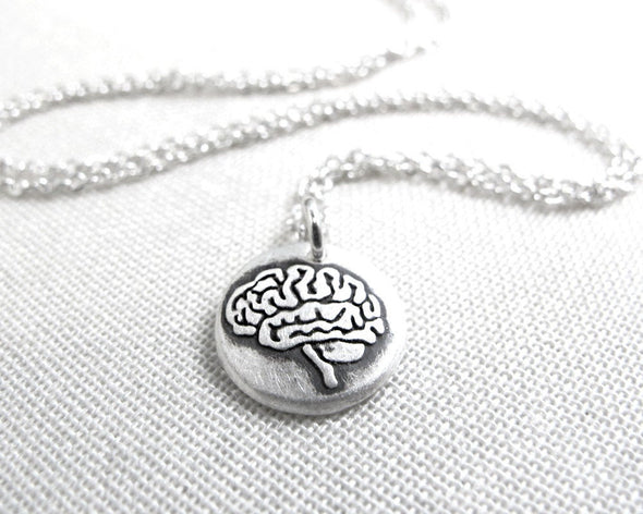 Tiny Brain Necklace