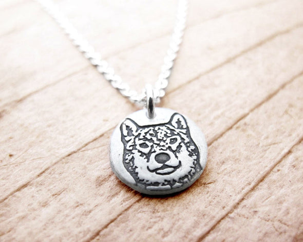 Tiny Shiba Inu Necklace