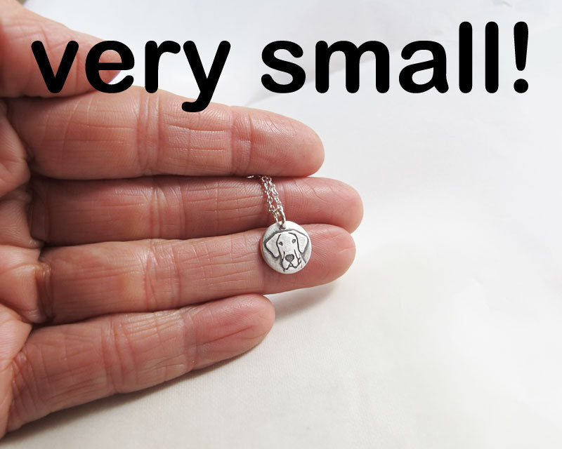 Tiny Great Dane Necklace