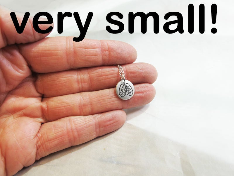 Tiny Lungs Necklace