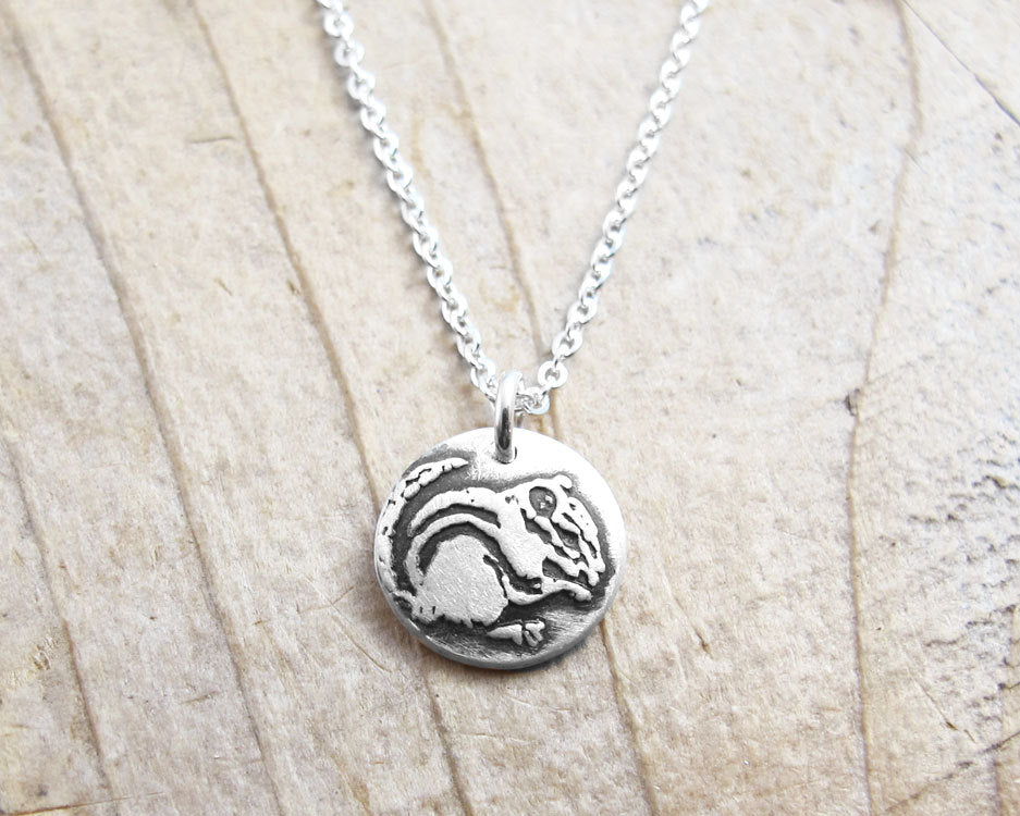 Tiny Chipmunk Necklace