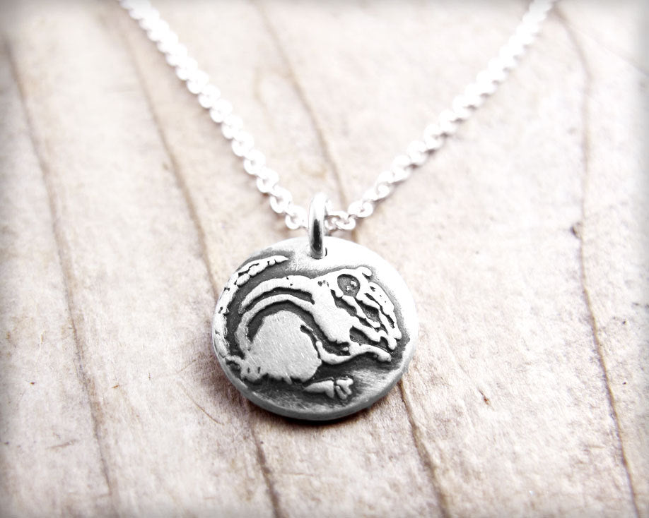 Tiny Chipmunk Necklace