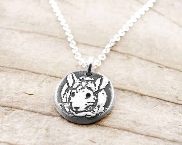 Tiny Chinchilla Necklace