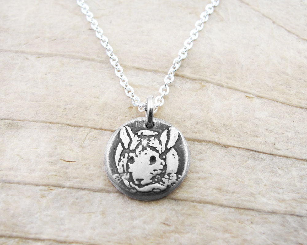 Tiny Chinchilla Necklace